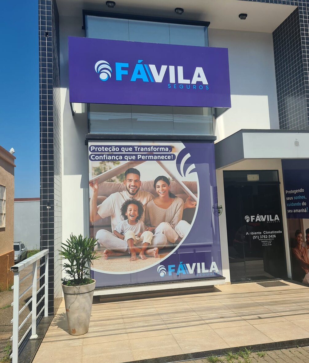 Fachada da Fávila Seguros